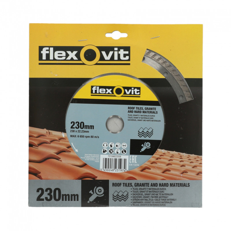 X X Mm Flexovit Pro Continuous Rim Turbo Sintered Blade