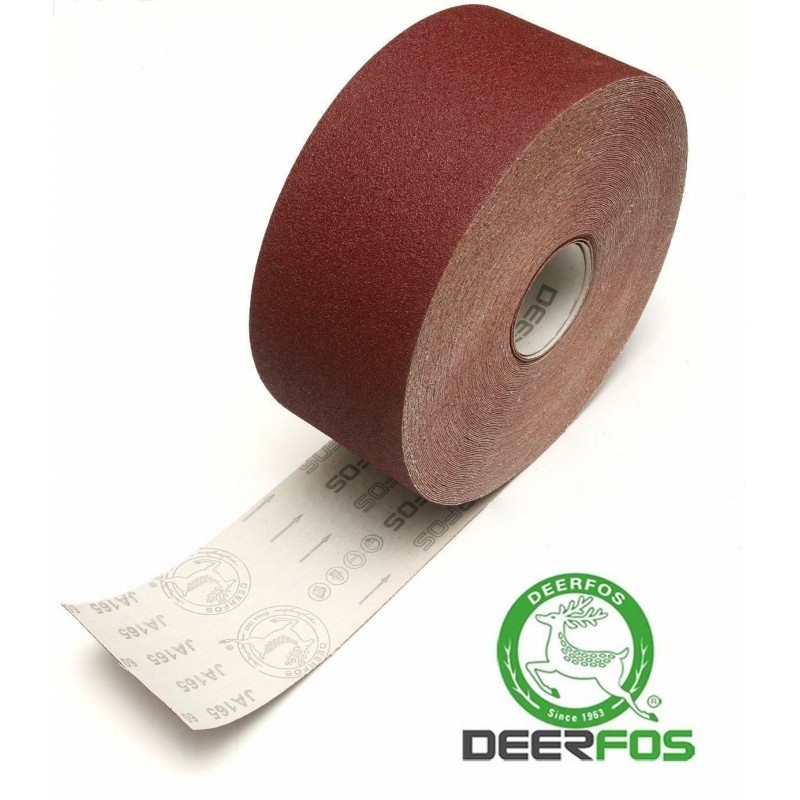 150mm Emery cloth sandpaper roll Deerfos, P24-600