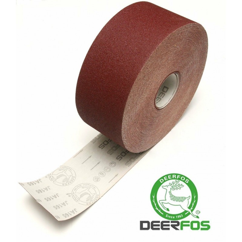 76mm Emery cloth sandpaper roll Deerfos, P24-240