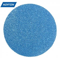 75mm 3" Norton Zirconium sanding discs, hook and loop, P40-400