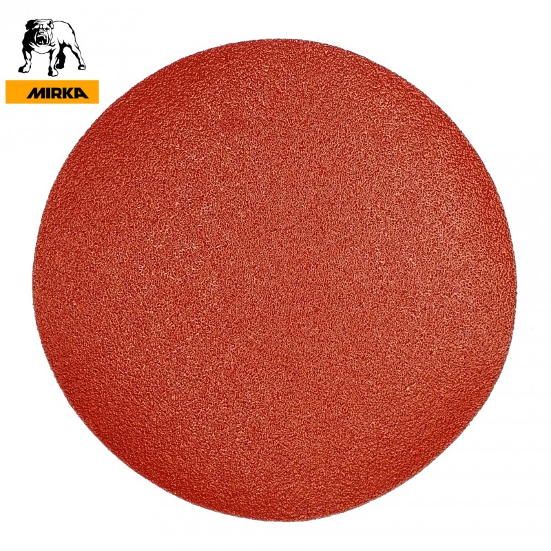 225 mm 9" Mirka sanding discs, hook and loop, fits Giraffe, P40-220 225 mm 9" Mirka sanding discs, hook and loop, fits Giraffe, P40-220