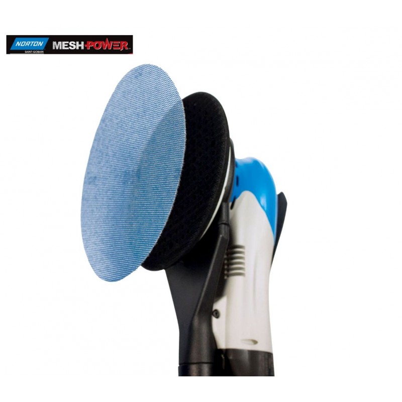 150mm 6" Ceramic MeshPower Norton, wet or dry sanding discs, hook and loop, P80-400 150mm 6" Ceramic MeshPower Norton, wet or dry sanding discs, hook and loop, P80-400