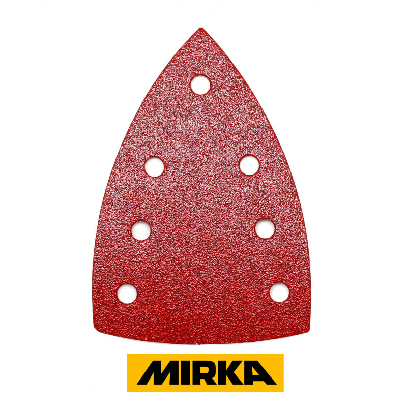 10x15cm Mirka delta sanding pads, hook and loop, P40-240