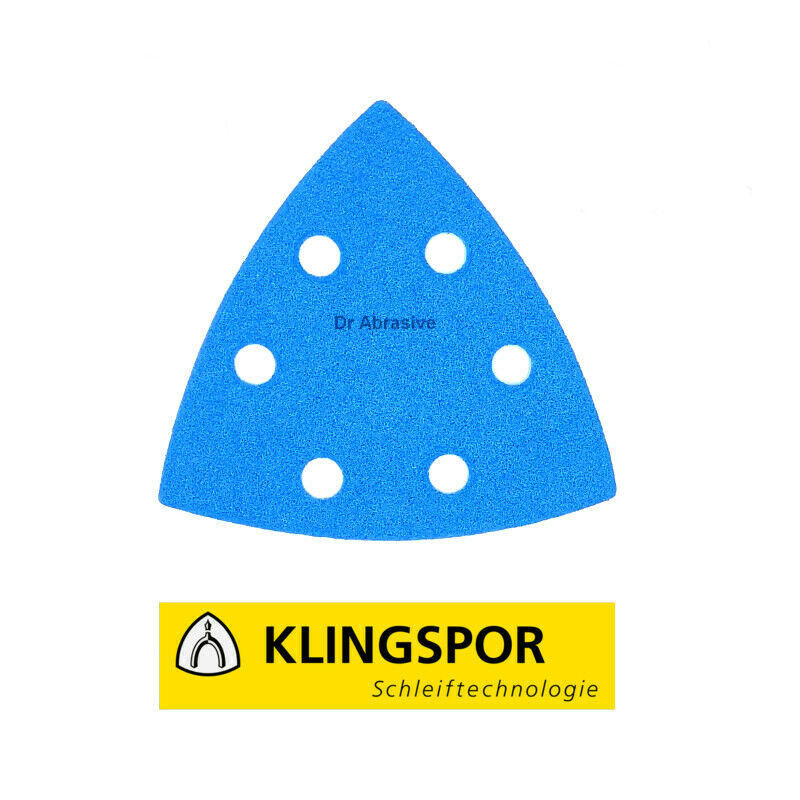 93mm Zirconium delta sanding pads, hook and loop, P40-240 93mm Zirconium delta sanding pads, hook and loop, P40-240