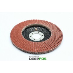 125mm 5" Deerfos ceramic flap discs P40-120