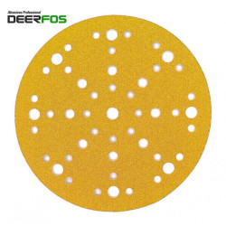 150mm 6"  Deerfos sanding discs, 48 hole, hook and loop, P40-240