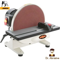 300mm 12" Mirka hook and loop sanding discs, P40-180